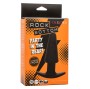 CALEXOTICS - ROCK BOTTOM PLUG ANAL CÔNICO 10 VIBRAÇÕES SILICONE PRETO