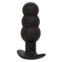 CALEXOTICS - ROCK BOTTOM PLUG ANAL PERLÉ 10 VIBRATIONS SILICONE NOIR