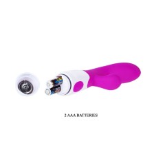 PRETTY LOVE - FLIRTATION ALVIS VIBRATOR WITH CLITORIS STIMULATOR