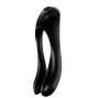SATISFYER - VIBRATEUR DOIGTS CANDY CANE NOIR