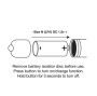 ROCKS-OFF - VIBRATING BULLET RO-80MM MIDNIGHT METAL