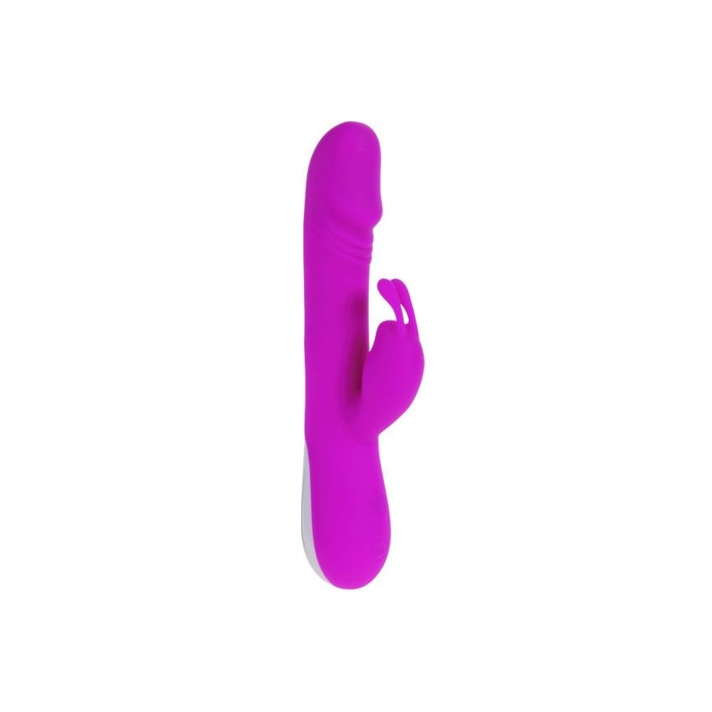 PRETTY LOVE - FLIRTATION ROBERT VIBRATOR WITH CLITORIS STIMULATOR