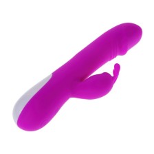 PRETTY LOVE - FLIRTATION ROBERT VIBRATOR WITH CLITORIS STIMULATOR