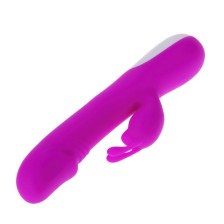 PRETTY LOVE - FLIRTATION ROBERT VIBRATOR WITH CLITORIS STIMULATOR