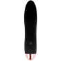 DOLCE VITA - VIBRATEUR RECHARGEABLE QUATRE NOIR 7 VITESSES
