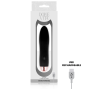 DOLCE VITA - VIBRADOR RECARREGÁVEL QUATRO PRETO 7 VELOCIDADES