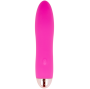 DOLCE VITA - AUFLADBARER VIBRATOR VIER ROSA 7 GESCHWINDIGKEITEN