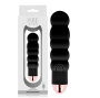 DOLCE VITA - VIBRATEUR RECHARGEABLE SIX NOIR 7 VITESSES