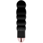 DOLCE VITA - AUFLADBARER VIBRATOR SECHS SCHWARZ 7 GESCHWINDIGKEITEN