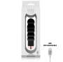 DOLCE VITA - VIBRATEUR RECHARGEABLE SIX NOIR 7 VITESSES