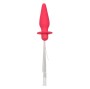CALEXOTICS - SOUTHERN LIGHTS LIGHT UP ANAL PLUG 10 VIBRAÇÕES SILICONE ROSA
