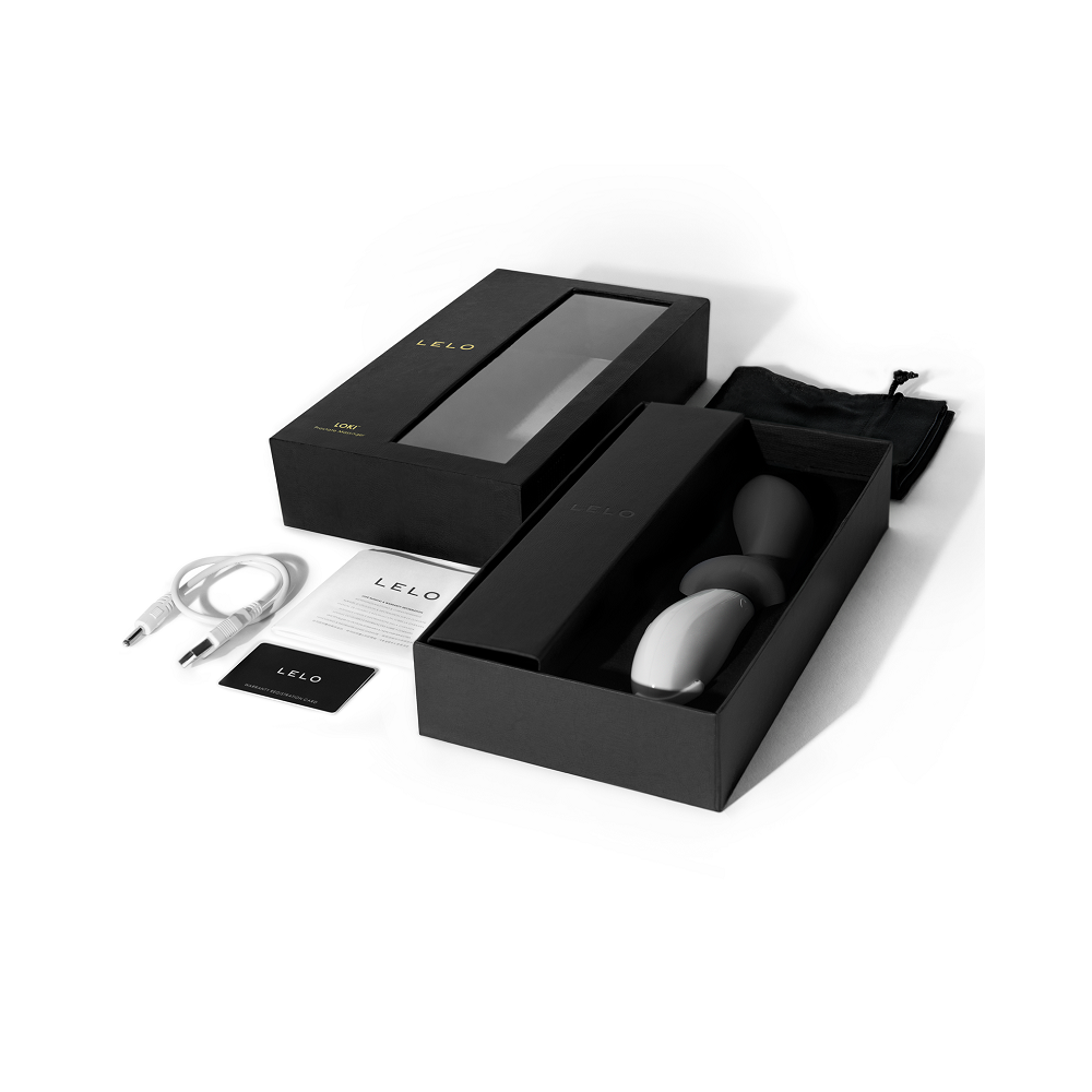 LELO - LOKI BLACK PROSTATIC VIBRATOR