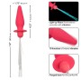CALEXOTICS - SOUTHERN LIGHTS LIGHT UP LEUCHTENDE ANALSTECKER 10 VIBRATIONEN SILIKON ROSA