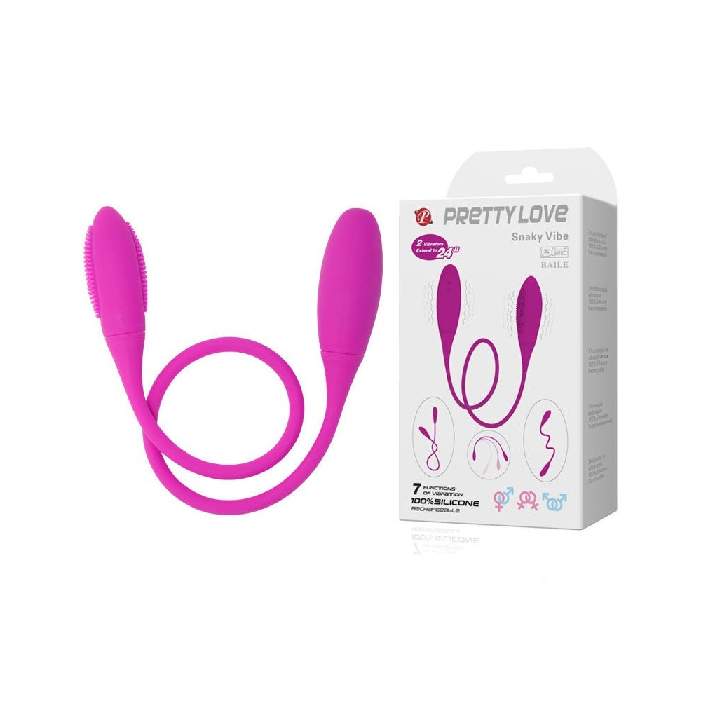 PRETTY LOVE - SNAKY DELUXE VIBRATEUR 7 V