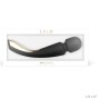 LELO - SMART MEDIUM WAND 2 MASSAGER PRETO