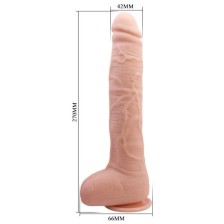 BAILE - VIBRADOR REALISTA FLEXÍVEL