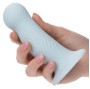 CALEXOTICS - WAVE RIDER FOAM ANAL PLUG BLU