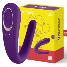 SATISFYER - VIBRADOR DE BRINQUEDO DO PARCEIRO ESTIMULANDO AMBOS OS PARCEIROS