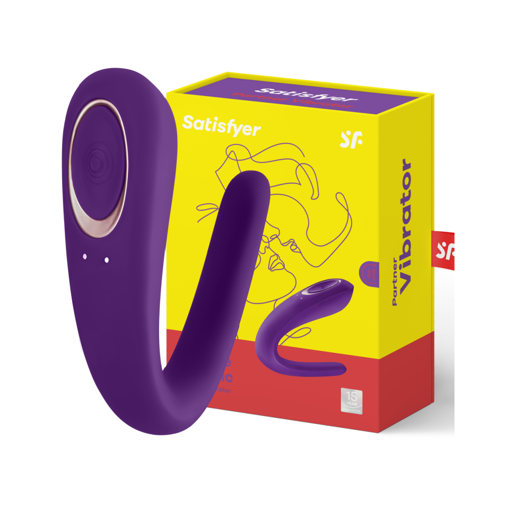 SATISFYER - PARTNER TOY VIBRATOR STIMULATING BOTH PARTNERS