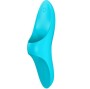 SATISFYER - TEASER FINGER VIBRATOR BLUE LIGHT