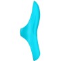 SATISFYER - TEASER FINGER VIBRATOR BLUE LIGHT
