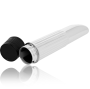 OHMAMA - MINI VIBRATOR - SILVER 13.5 CM