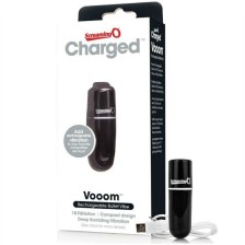 SCREAMING O - RECHARGEABLE VIBRATING BULLET VOOOM BLACK