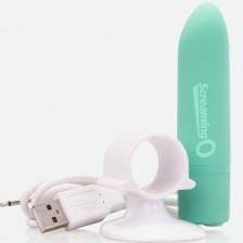 SCREAMING O - MASSEUR RECHARGEABLE POSITIVE VERT