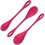 SATISFYER - CONJUNTO DE TREINO YONI POWER 1 VERMELHO
