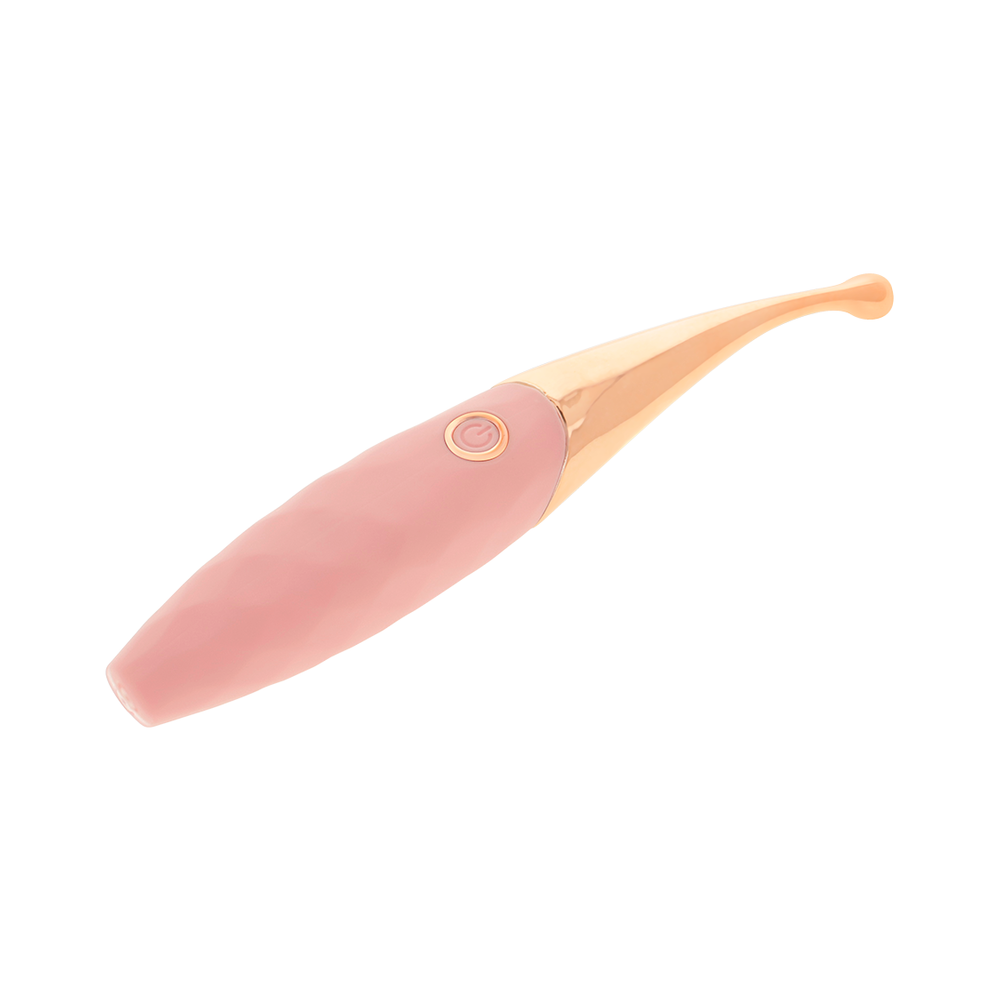 OHMAMA - STIMOLANTE DELLA PUNTA DEL CLITORIDE 36 MODELLI ROSA-ORO ROSA