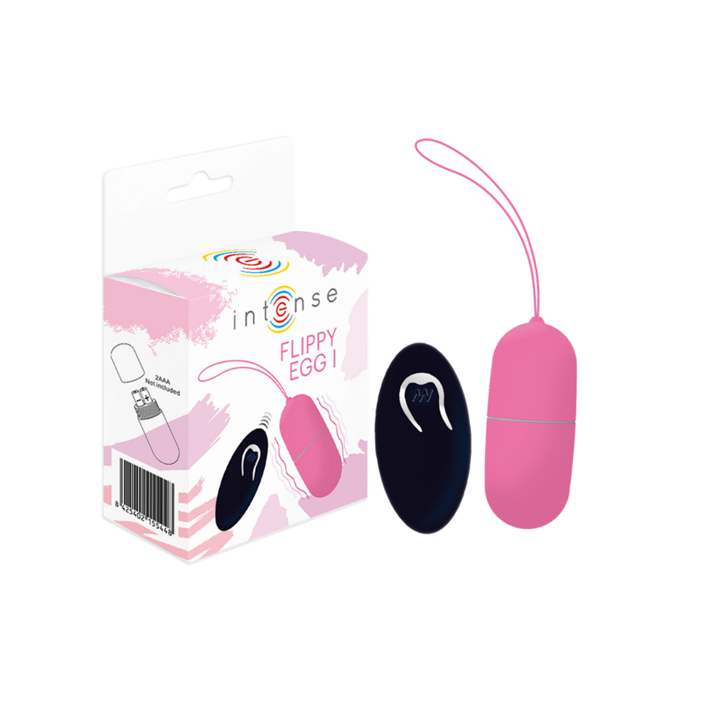 INTENSE - FLIPPY I VIBRATING OGG COM CONTROLE REMOTO ROSA