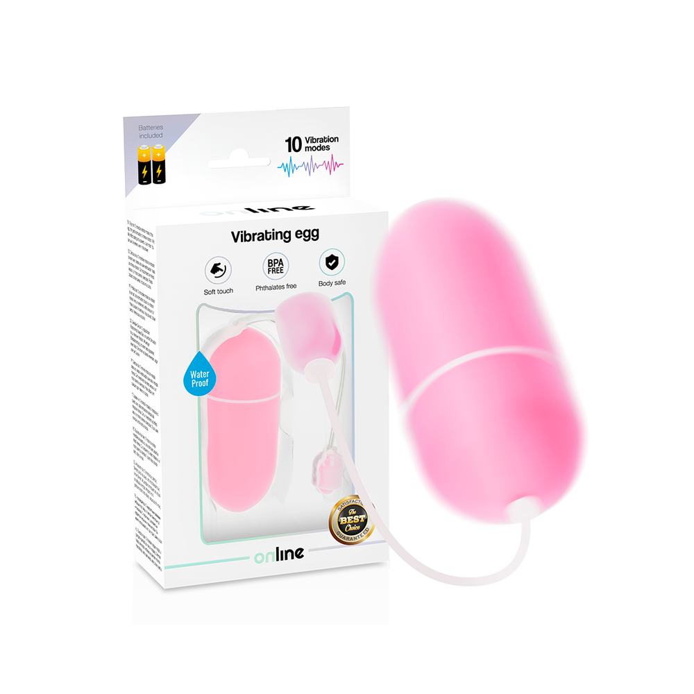 ONLINE - OVO VIBRANTE ROSA IMPERMEVEL
