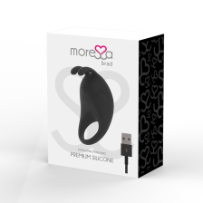 MORESSA - BRAD PREMIUM SILICONE RECHARGEABLE BLACK