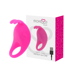 MORESSA - BRAD PREMIUM SILICONE RECHARGEABLE ROSE