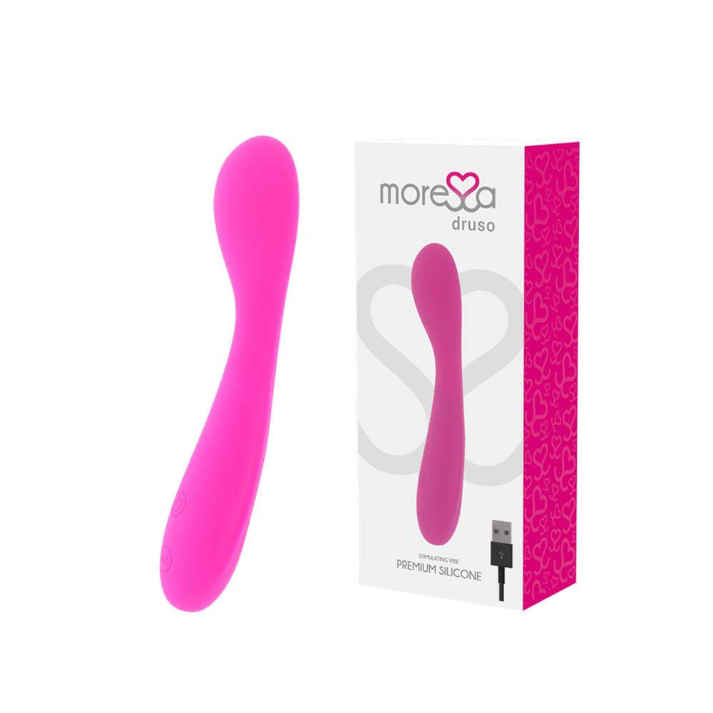 MORESSA - DRUSO RECHARGEABLE EN SILICONE PREMIUM