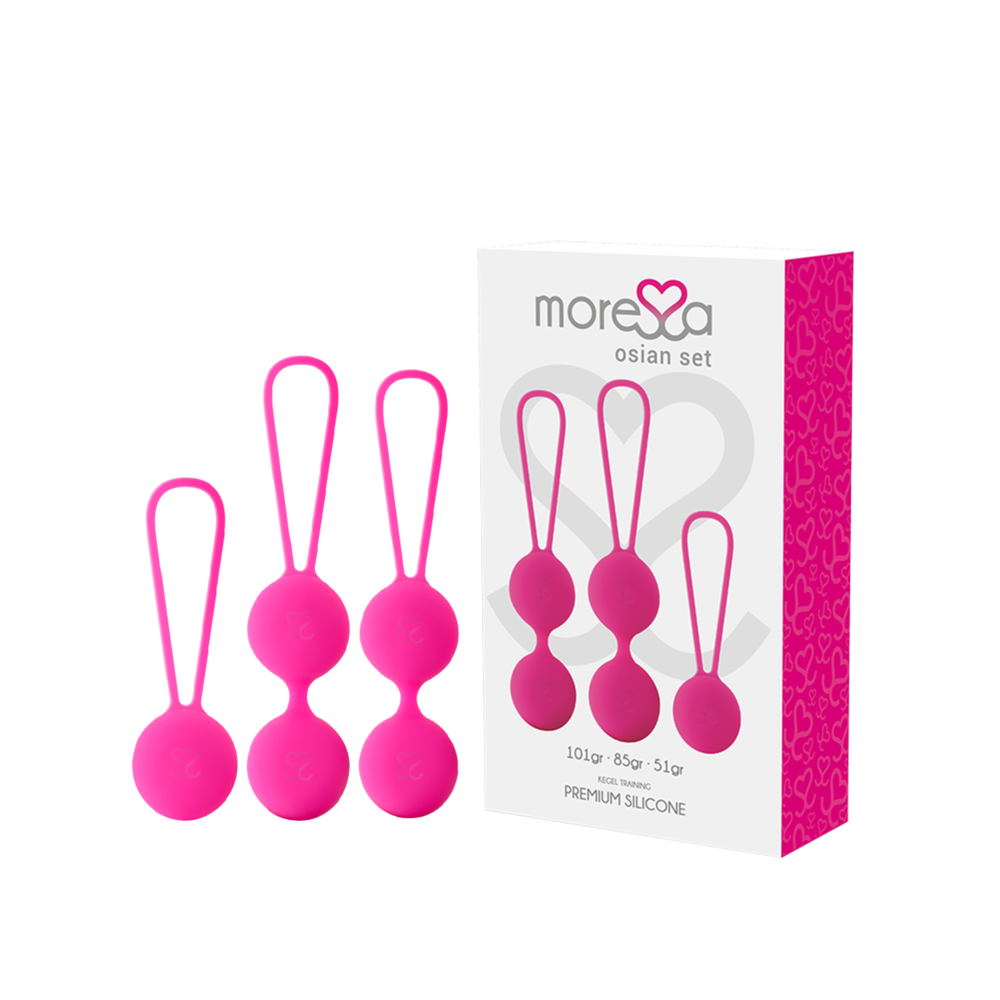 MORESSA - CONJUNTO OSIAN PREMIUM SILICONE ROSA