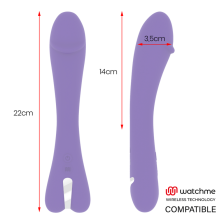 MR BOSS - ENZO VIBRATOR + WATCHME REMOTE CONTROL