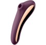SATISFYER - DUAL KISS AIR PULSE VIBRATOR WEINROT