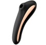 SATISFYER - DUAL KISS AIR PULSE VIBRATOR BLACK