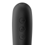 SATISFYER - DUAL KISS AIR PULSE VIBRATOR SCHWARZ