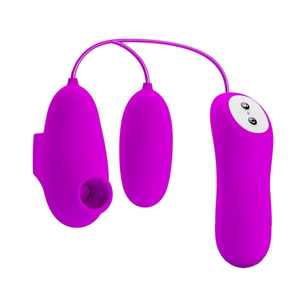 PRETTY LOVE - VIBRATING BULLET AND SUCTION CUP