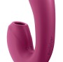 SATISFYER - SUNRAY STIMULATOR UND VIBRATOR APP ROT