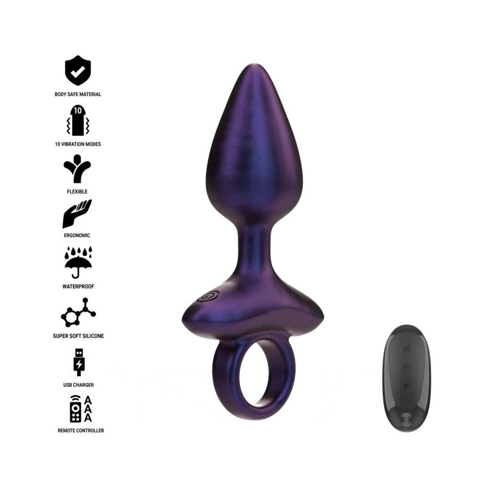 INTENSE - MICHAEL VIBRATING ANAL PLUG MODELO 2 CONTROLE REMOTO
