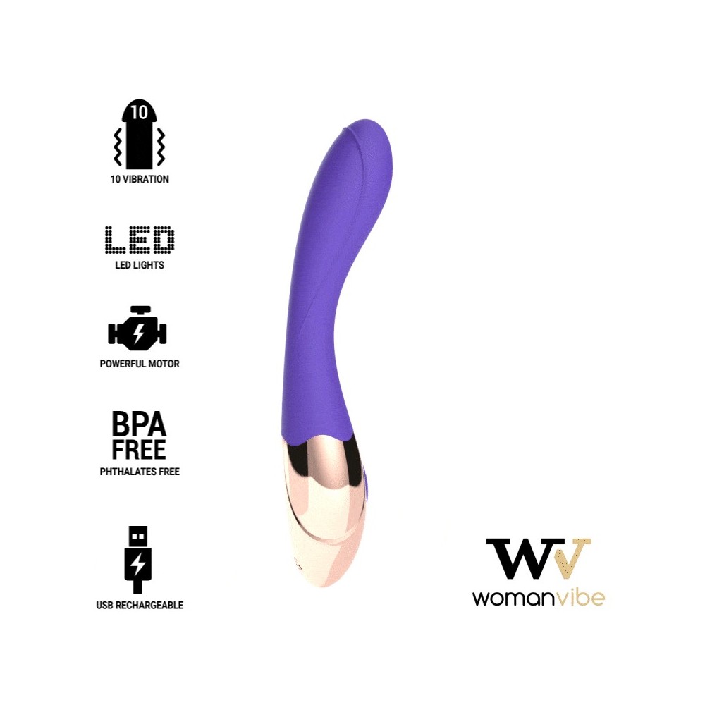 WOMANVIBE - SUNNY SILICONE RECHARGEABLE VIBRATOR