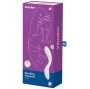 SATISFYER - VIBRATEUR SPOT G RRROLLING PLEASURE BLANC