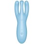 SATISFYER - APP VIBRADOR THREESOME 4 AZUL