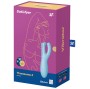 SATISFYER - APPLICATION VIBRATEUR THREESOME 4 BLEU