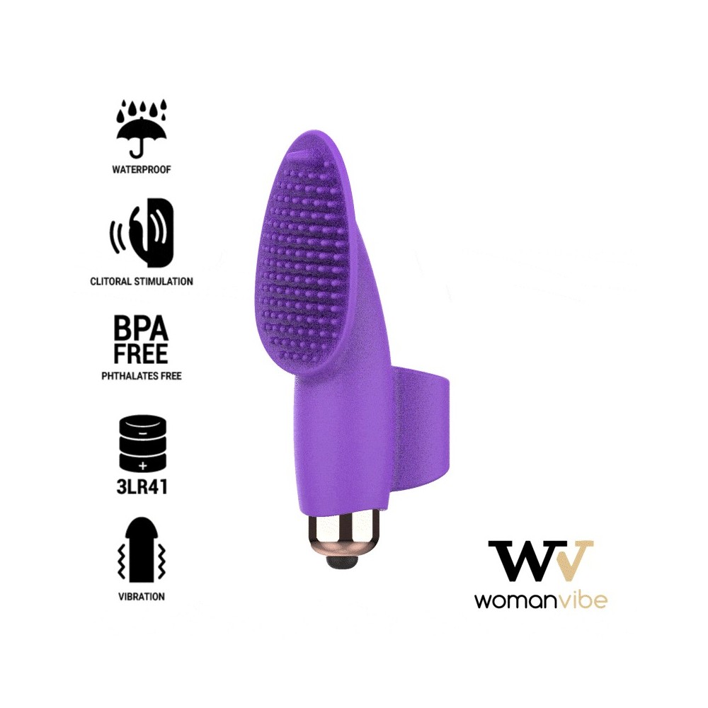 WOMANVIBE - AISHA SILICONE STIMULATOR FINGER