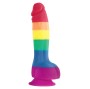 PRIDE - LGBT FLAG DILDO 15 CM