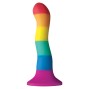 PRIDE - LGBT FLAGGE DILDO WELLE 17 CM